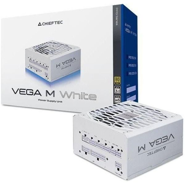 Блок питания Chieftec Vega M 850W White (PPG-850-CW) фото №3