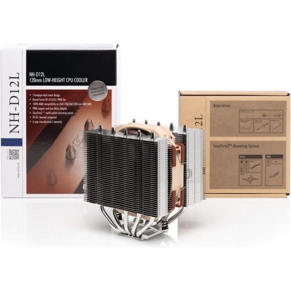 Воздушное охлаждение Noctua NH-D12L фото №5
