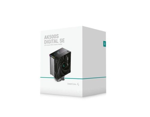 Воздушное охлаждение Deepcool AK500S Digital SE Black (R-AK500S-BKADMN-GJD) фото №2