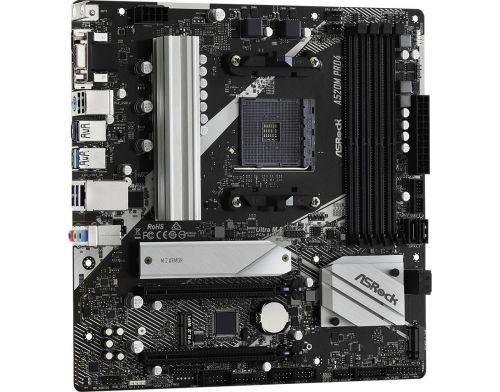 Материнская плата ASRock A520M PRO4 фото №2