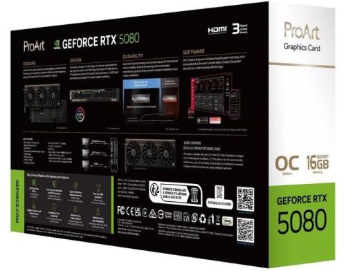 Видеокарта ASUS PROART-RTX5080-O16G фото №6