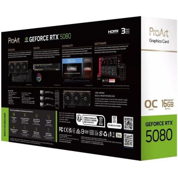 Видеокарта ASUS PROART-RTX5080-O16G фото №6