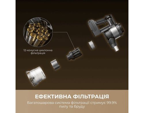 Вертикальный + ручной пылесос (2в1) MOVA S7 (V2595E) фото №8