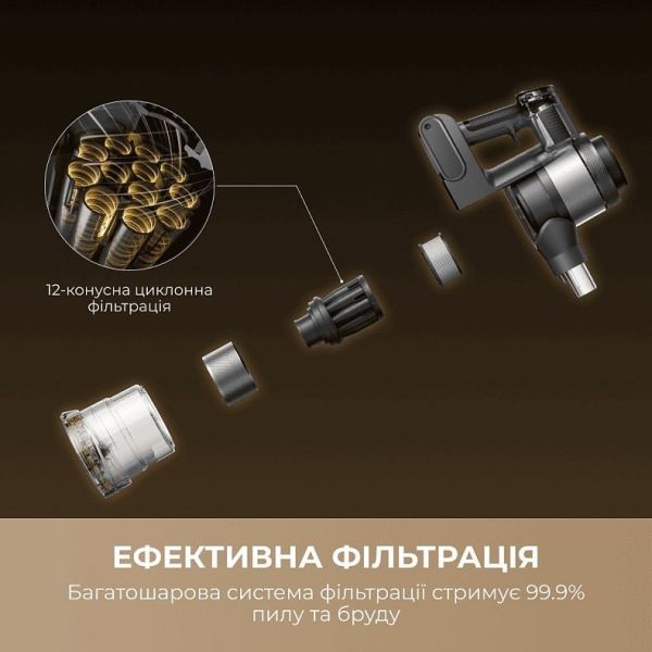 Вертикальный + ручной пылесос (2в1) MOVA S7 (V2595E) фото №8