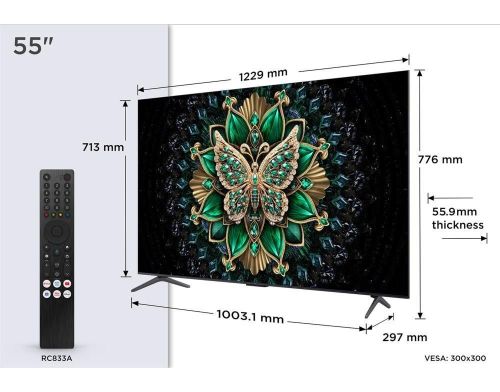 Телевізор TCL 55C6K фото №6