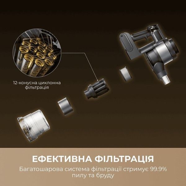 Вертикальный + ручной пылесос (2в1) MOVA S7 Ultra (V2590E) фото №10