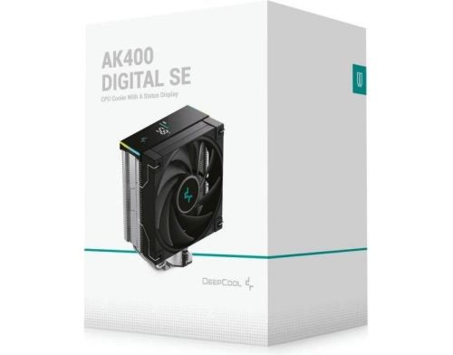 Воздушное охлаждение Deepcool AK400 Digital SE Black (R-AK400-BKADMN-GJD) фото №6