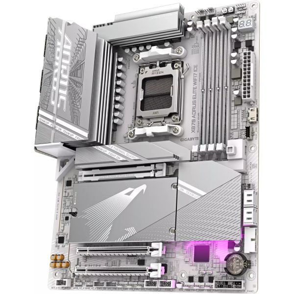 Материнская плата GIGABYTE X870 AORUS ELITE WIFI7 ICE фото №3