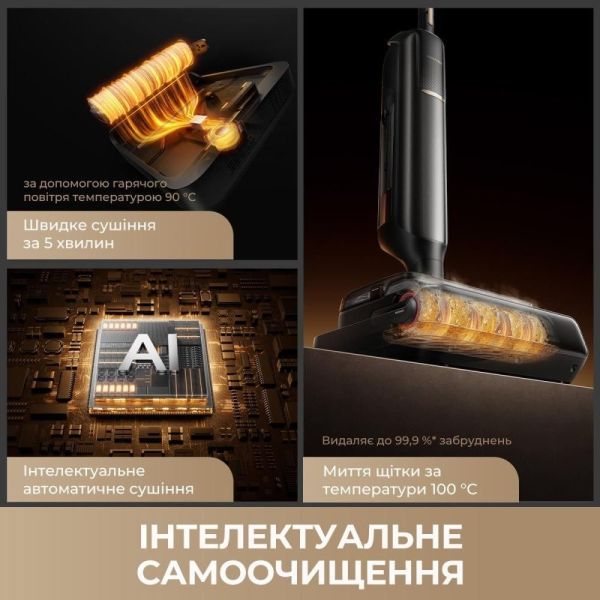 Моющий вертикальный пылесос (1в1) MOVA M50 Ultra фото №7