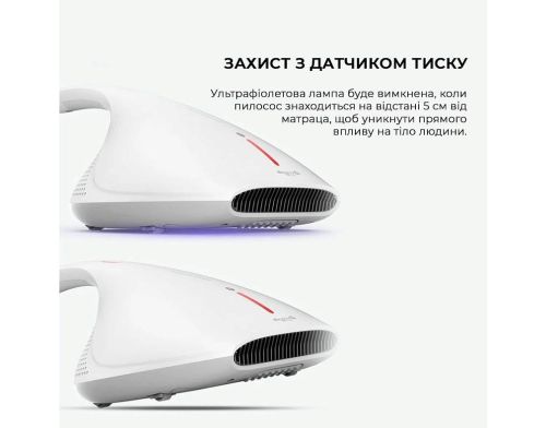 Ручной пылесос Deerma Handheld Anti-mite Vacuum Cleaner (CM800) фото №10