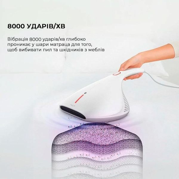 Ручной пылесос Deerma Handheld Anti-mite Vacuum Cleaner (CM800) фото №12
