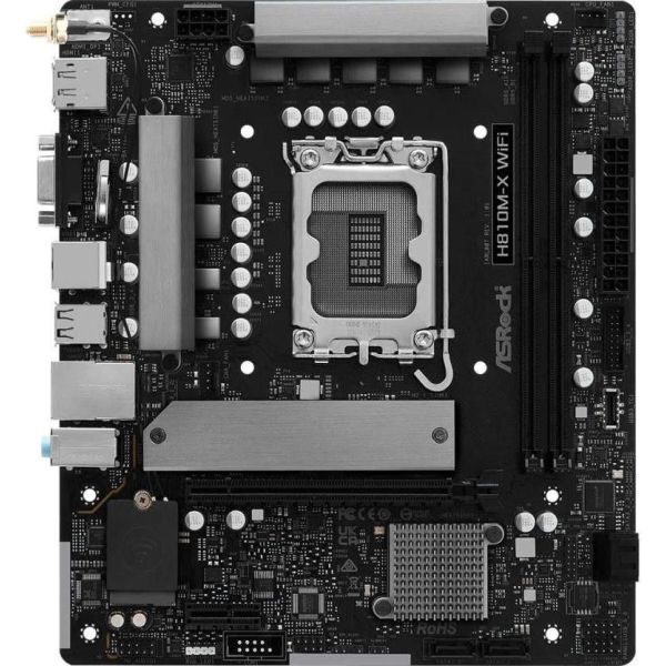 Материнская плата ASRock H810M-X WiFi фото №2