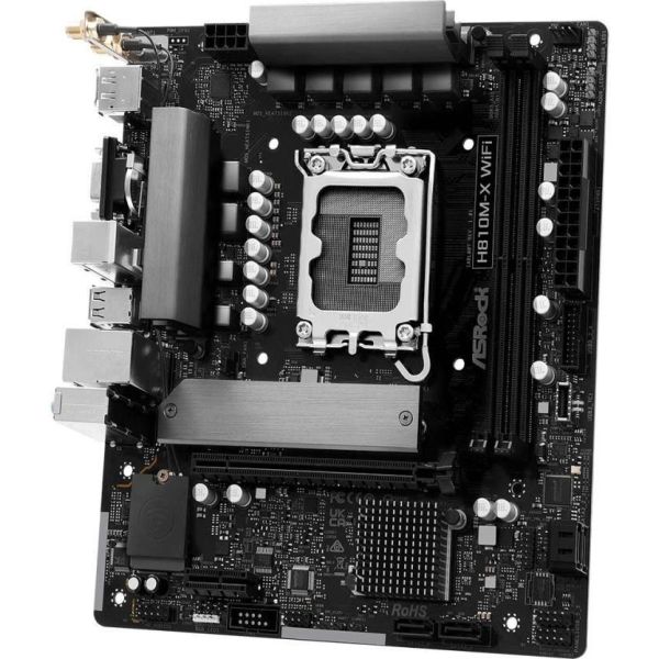 Материнская плата ASRock H810M-X WiFi фото №4