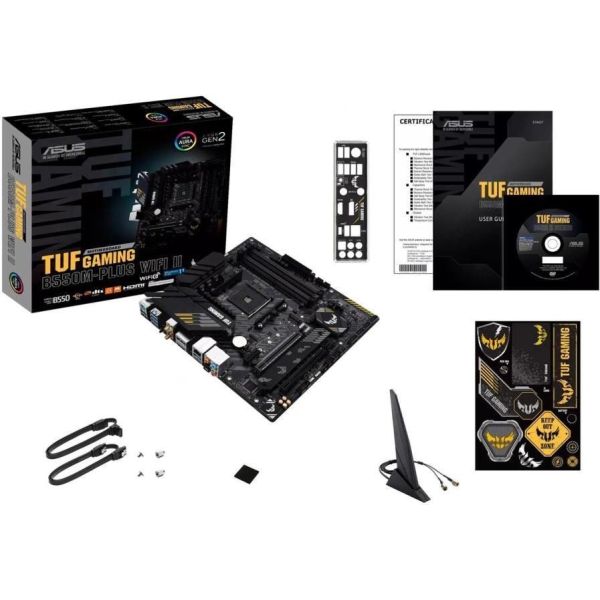 Материнская плата ASUS TUF GAMING B550M-PLUS WIFI II (90MB19Y0-M0EAY0) фото №8