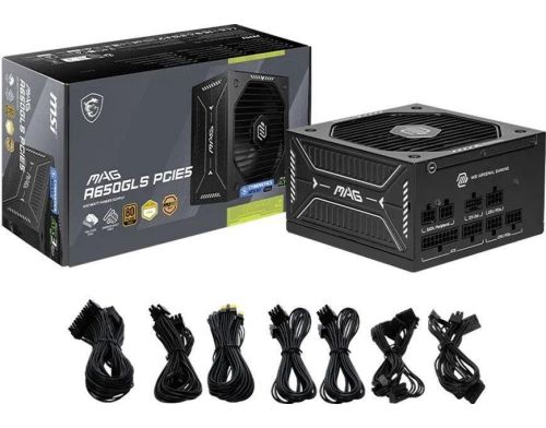 Блок питания MSI MAG A650GLS PCIE5 фото №5