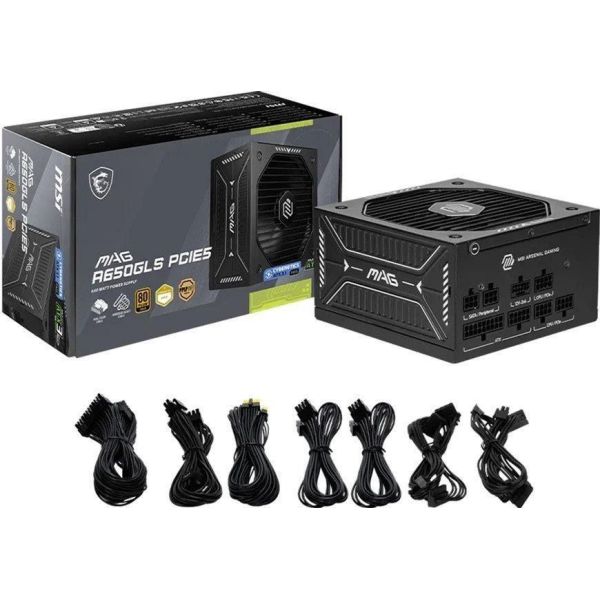 Блок питания MSI MAG A650GLS PCIE5 фото №5