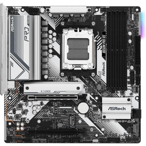 Материнська плата ASRock B650M Pro RS фото №2