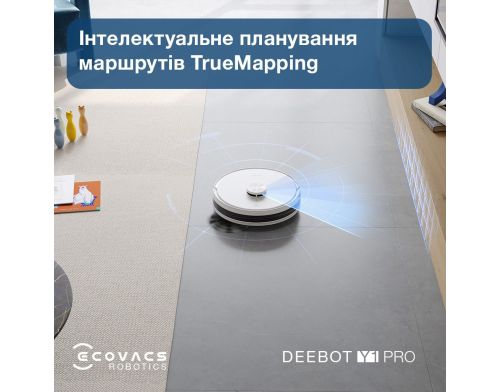 Робот-пылесос с влажной уборкой ECOVACS Deebot Y1 Pro White (DLX34 White) фото №6