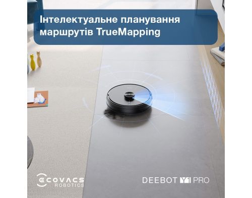 Робот-пылесос с влажной уборкой ECOVACS Deebot Y1 Pro Black (DLX34 Black) фото №4