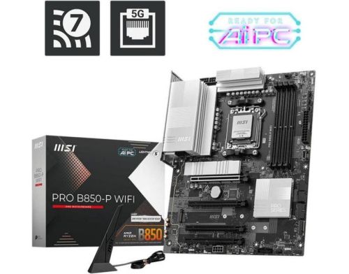 Материнська плата MSI PRO B850-P WIFI фото №2