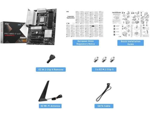Материнська плата MSI PRO B850-P WIFI фото №4
