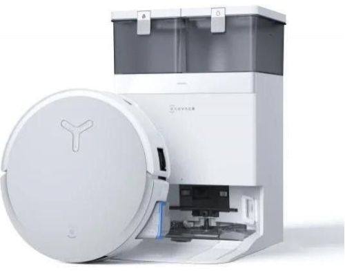 Робот-пылесос с влажной уборкой ECOVACS Deebot X8 Omni White фото №6