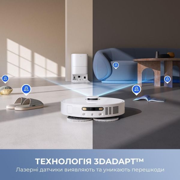 Робот-пылесос с влажной уборкой MOVA E40 Ultra (RLE21SE) фото №10