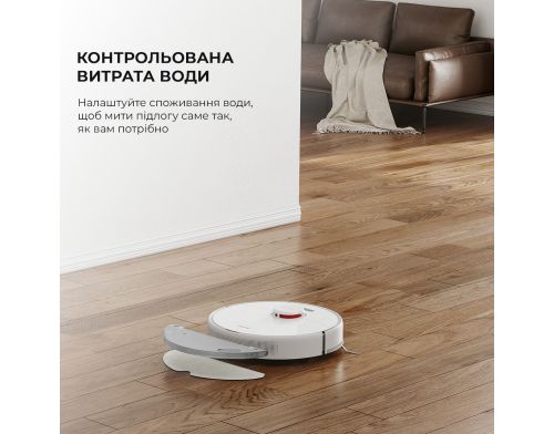 Робот-пылесос с влажной уборкой Dreame Bot D10s White (RLS3L) фото №5