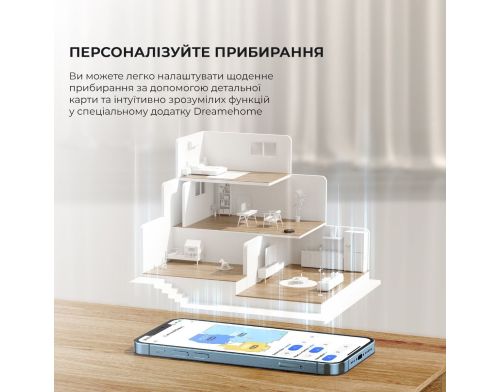 Робот-пылесос с влажной уборкой Dreame Bot D10s White (RLS3L) фото №6