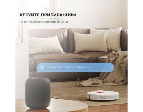 Робот-пылесос с влажной уборкой Dreame Bot D10s White (RLS3L) фото №7