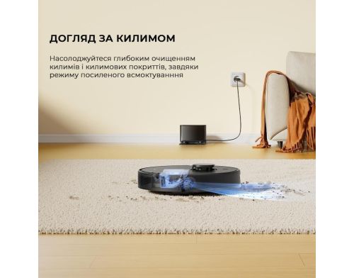 Робот-пылесос с влажной уборкой Dreame D9 Max Black Gen 2 (RLD34GA-Bl) фото №7