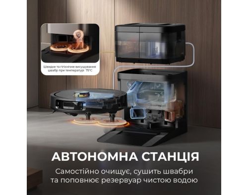Робот-пылесос с влажной уборкой Deerma X70 (DEM-X70) фото №4