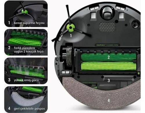 Робот-пылесос с влажной уборкой iRobot Roomba Combo j7+ фото №6
