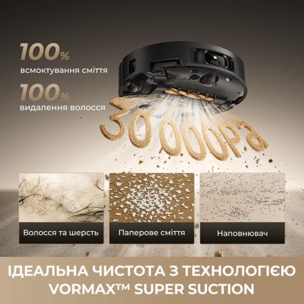 Робот-пылесос с влажной уборкой Dreame Bot MatriX 10 Ultra White (RLX95CE-Wh) фото №2