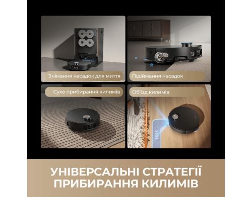 Робот-пылесос с влажной уборкой Dreame Bot MatriX 10 Ultra White (RLX95CE-Wh) фото №7