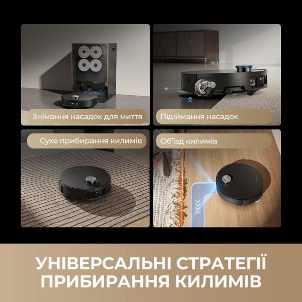 Робот-пылесос с влажной уборкой Dreame Bot MatriX 10 Ultra White (RLX95CE-Wh) фото №7