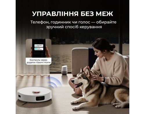 Робот-пылесос с влажной уборкой Deerma X80 (DEM-X80) фото №9