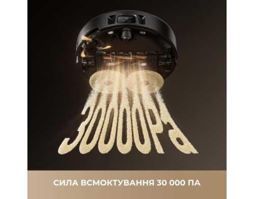Робот-пылесос с влажной уборкой MOVA MOBIUS 60 Black-EUA (RLV83LE) фото №2