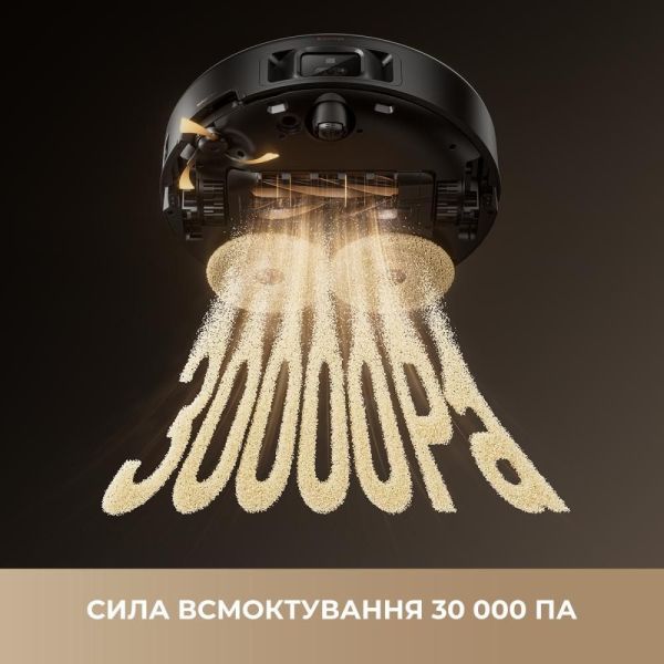 Робот-пылесос с влажной уборкой MOVA MOBIUS 60 Black-EUA (RLV83LE) фото №2