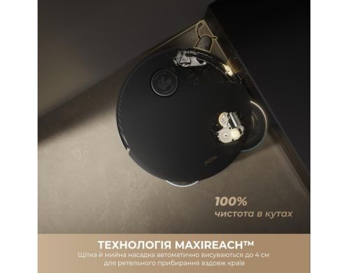 Робот-пылесос с влажной уборкой MOVA MOBIUS 60 Black-EUA (RLV83LE) фото №4