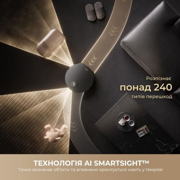 Робот-пылесос с влажной уборкой MOVA MOBIUS 60 Black-EUA (RLV83LE) фото №6