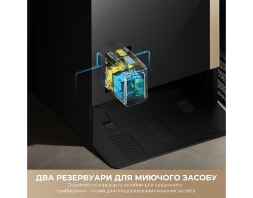 Робот-пылесос с влажной уборкой MOVA MOBIUS 60 Black-EUA (RLV83LE) фото №8