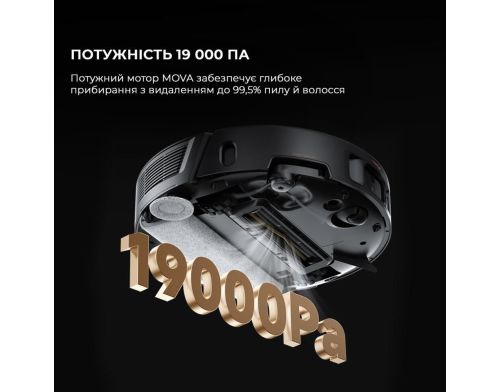 Робот-пылесос с влажной уборкой MOVA Z50 Ultra (RLZ92CE) фото №9