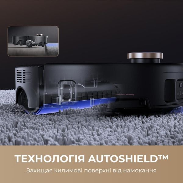 Робот-пылесос с влажной уборкой MOVA Z60 Ultra Roller Complete Black (RLZ83CE-1) фото №6