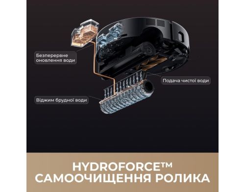 Робот-пылесос с влажной уборкой MOVA Z60 Ultra Roller Complete Black (RLZ83CE-1) фото №9