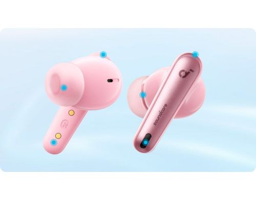 Наушники Anker SoundCore Liberty 4 NC Pastel Pink (A3947G51) фото №2