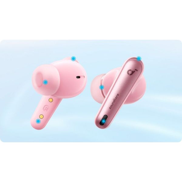 Наушники Anker SoundCore Liberty 4 NC Pastel Pink (A3947G51) фото №2