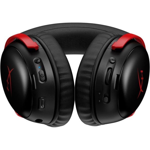 Наушники HyperX Cloud III S Wireless Black/Red (A59Z0AA) фото №3