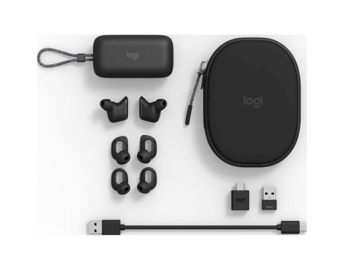 Наушники Logitech Zone True Wireless Graphite (985-001082) фото №3