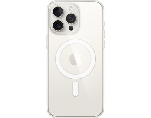 Чехол Apple iPhone 15 Pro Max Clear Case with MagSafe (MT233) фото №2